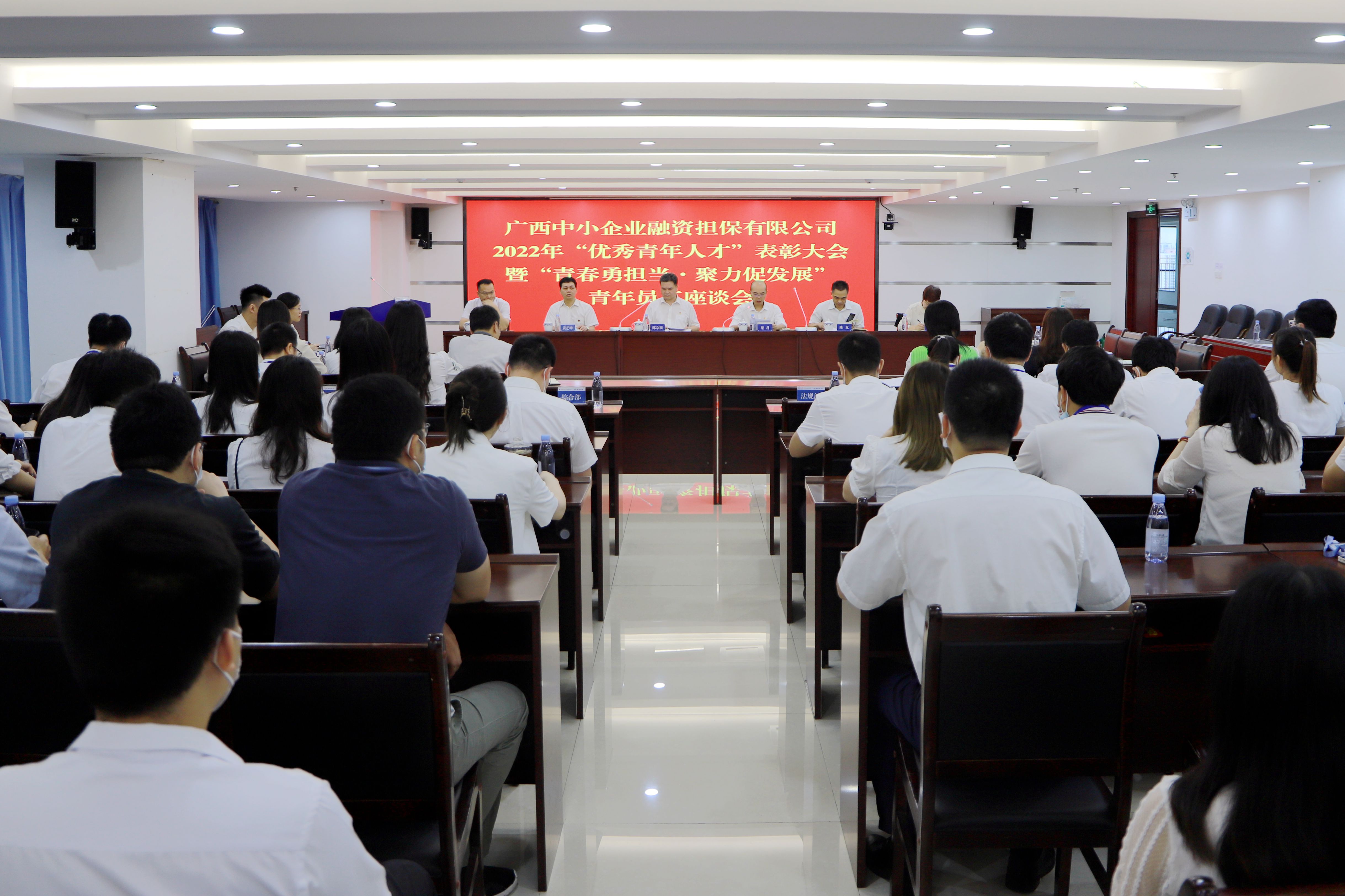黨委書記講專題黨課，熱議建團(tuán)百年有我！中小擔(dān)保召開“優(yōu)秀青年人才”表彰大會(huì)暨“青春勇?lián)?dāng) 聚力促發(fā)展”青年員工座談會(huì)